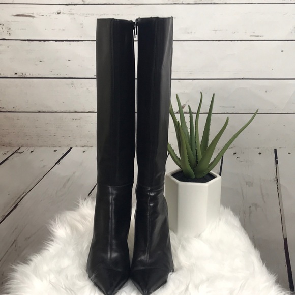 Nine West Shoes - Nine West black leather boots